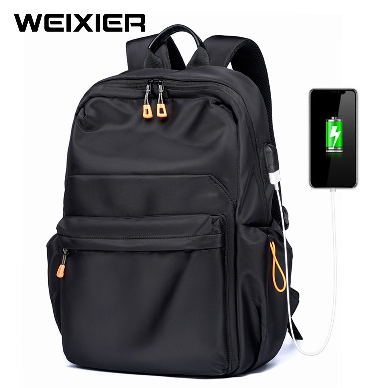 Special Price.. WEIXIER B671 Tas Punggung Pria Ransel Laptop Anti Air WX-OS