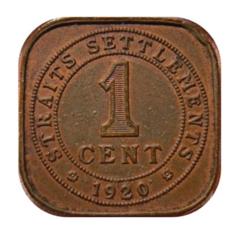 Coin Straits settlement / British Malaya 1 Cent 1920