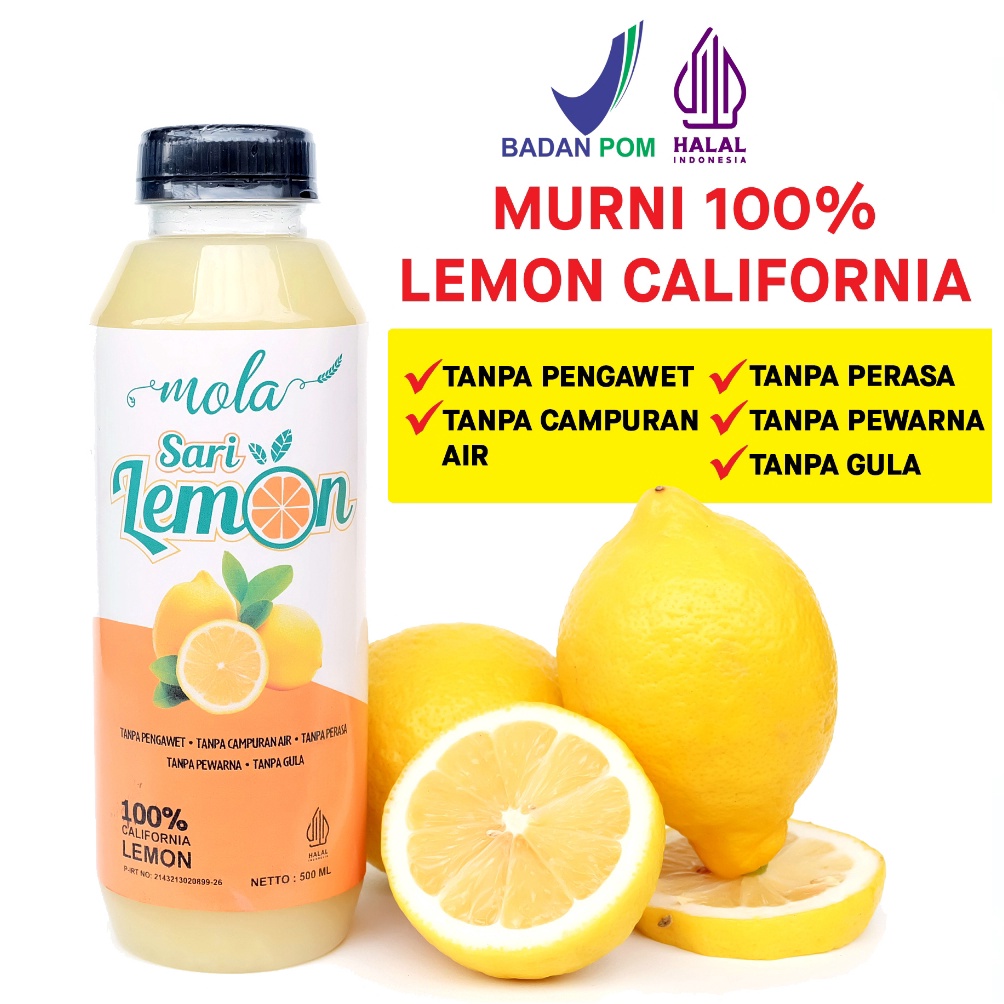 

Gr0sir Mola Sari Lemon Asli Minuman Jus Diet Detoks Alami Stock Masih Banyak