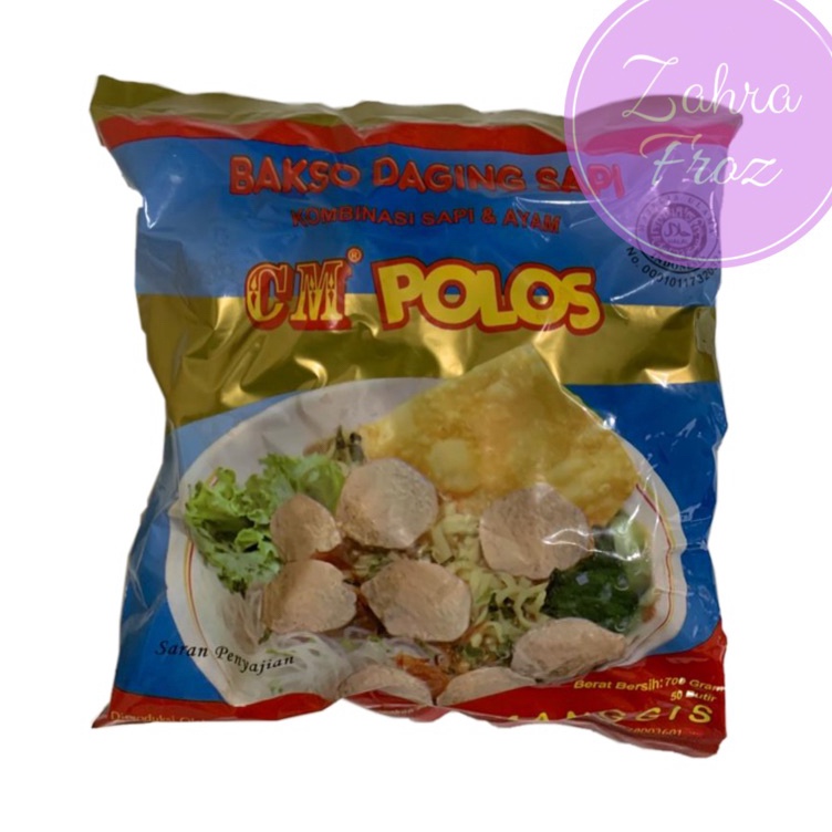

YKVD5599 Ready Stok BAKSO CIMANGGIS CM POLOS ISI 50
