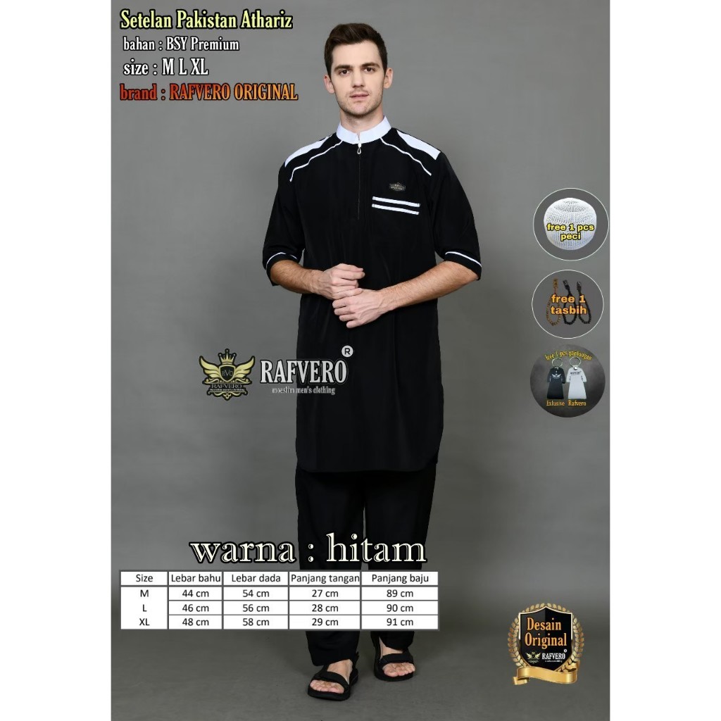 SETELAN BAJU KOKO REMAJA - BAJU MUSLIM DEWASA -BAJU KOKO ORIGINAL LENGAN PENDEK
