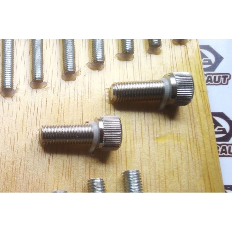 Baut L Spion M10x25 Drat Kanan / Baut Tutup Lubang Spion L8