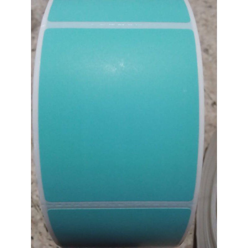 

label thermal 50x60 warna biru isi 2000 pcs