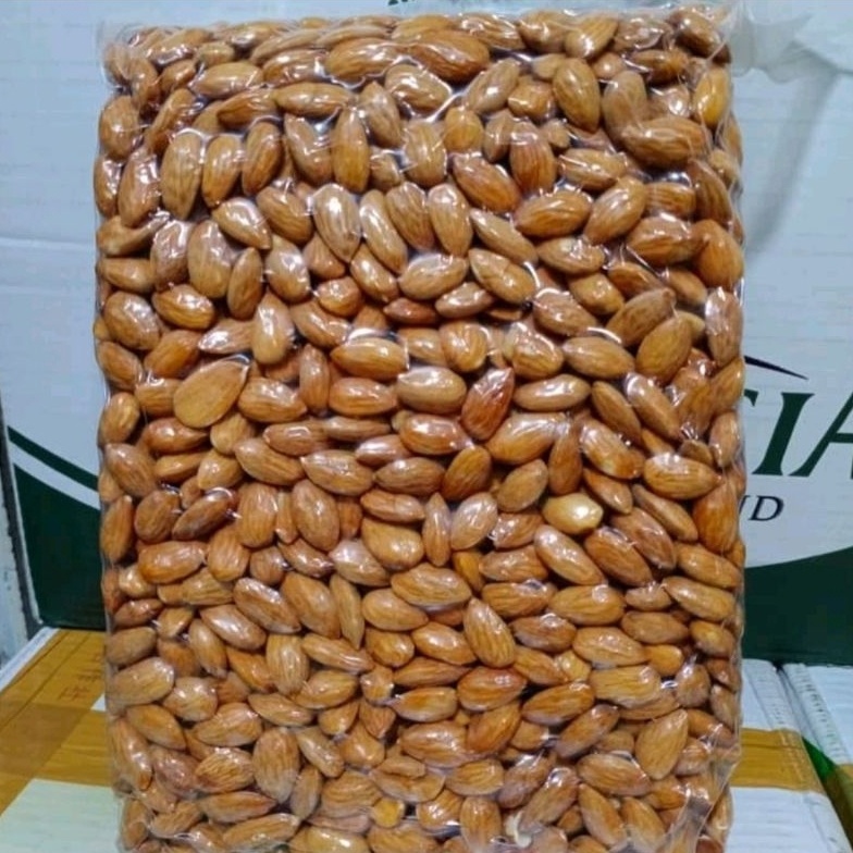 

[℗L50(] Roasted Almond Kacang Almond Premium Panggang Grade Super Elewen
