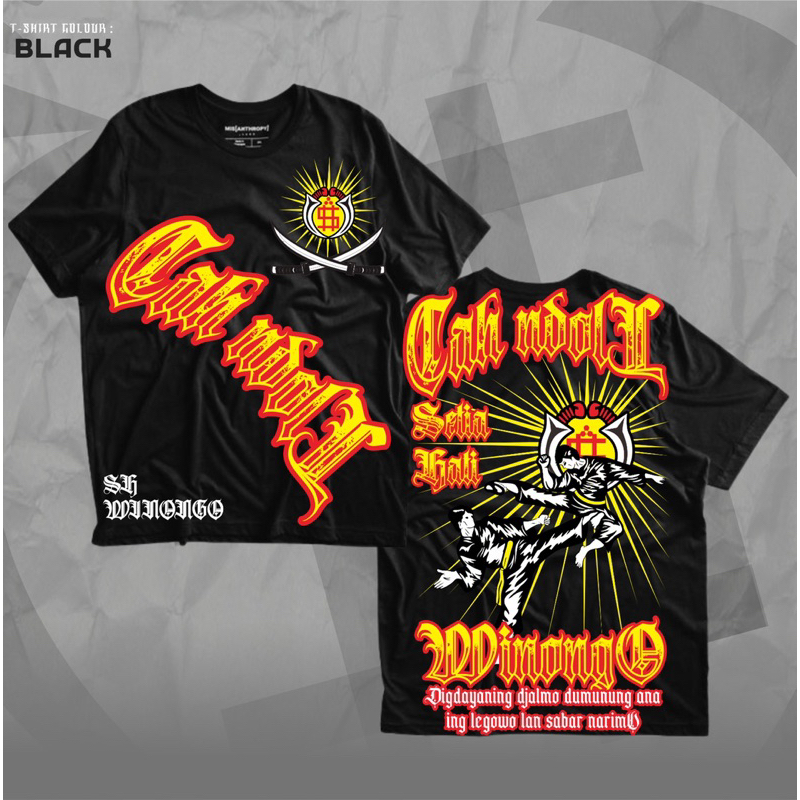 Kaos PSHW Persaudaraan Setia Hati Winongo Cah Ndolu Sh Winongo Kaos Distro Kekinian