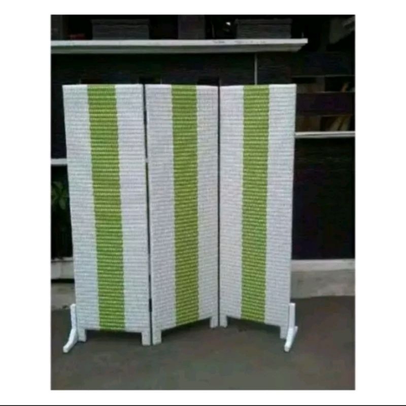 (READY STOK) Sketsel Pembatas Ruangan Minimalis Penyekat Ruangan Partisi Sekat Ruangan Rotan Murah