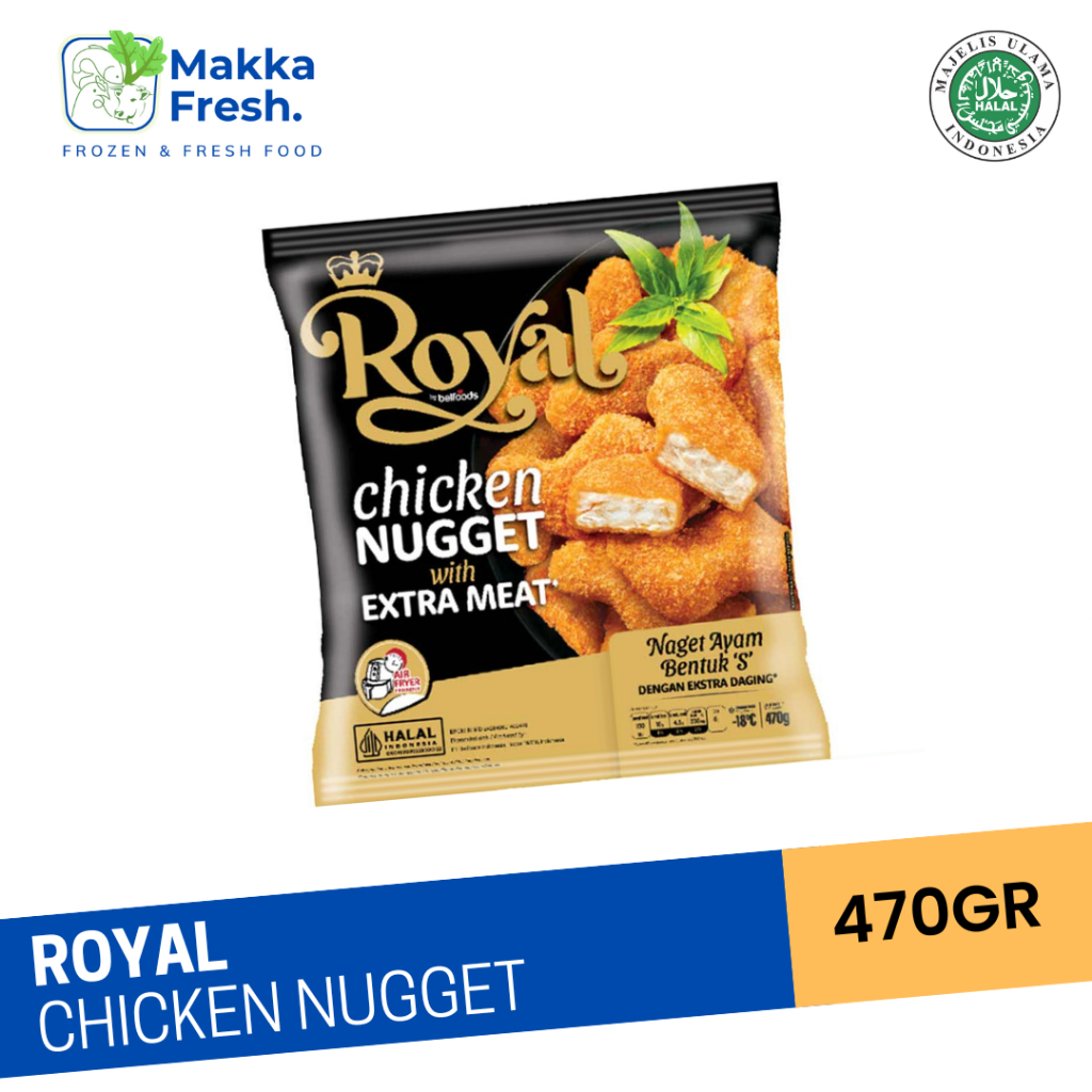 

ROYAL CHICKEN NUGGET 470GR