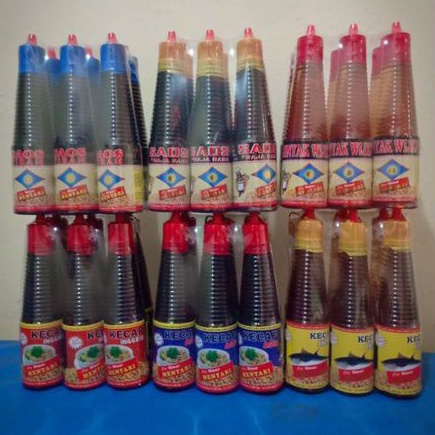 

Diju@l Mur4h paket reseler hemat 6pcs minyak wijen. raja . kecap ikan. tiram. kecap asin. kecap inggris. kecap lada hitam. cuka Promo Tergila