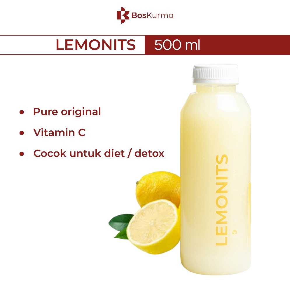 

[♤L15>] Juice Sari Lemon Asli Lemonits 500 ml Original Diet/Detox SALE now