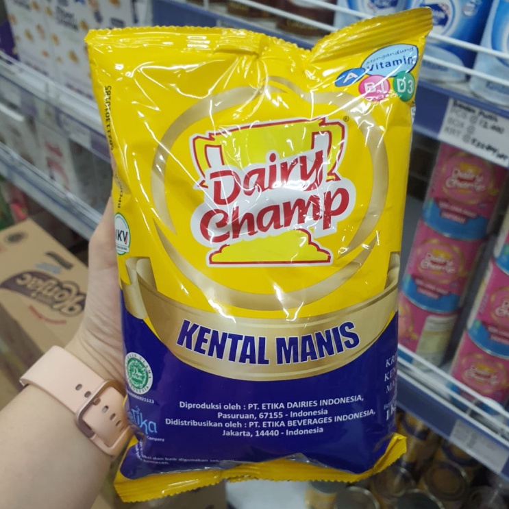 

St0ck Bany4k dairychamp susu kental manis 1kg Berkah Shopee