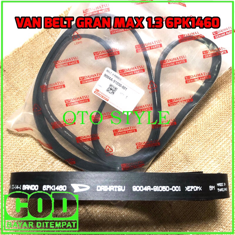 VAN BELT GRAN MAX 1.3 - TALI KIPAS GRAN GRAND MAX - FAN BELT 6PK1460