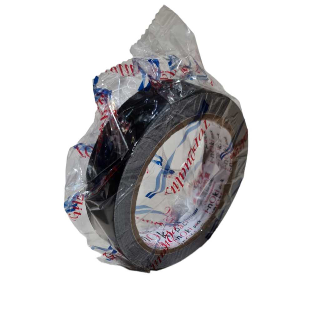 

Lakban kain hitam 1" 24mm inoki cloth tape -