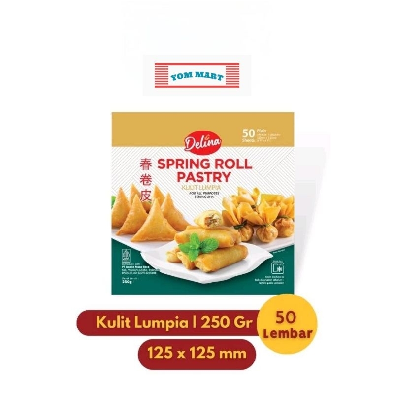 

DELINA KULIT LUMPIA 250G | SPRING ROLL