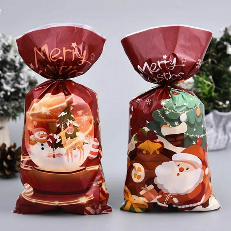 

Plastik Hampers Kemasan Natal Christmas