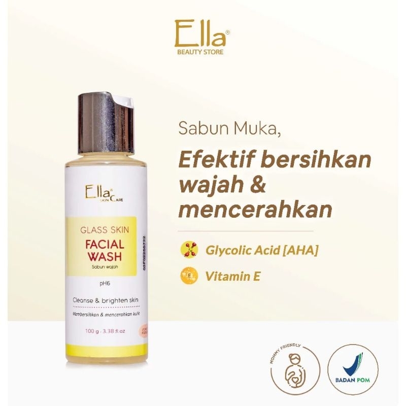 Ella Skincare Glass Skin Facial Wash