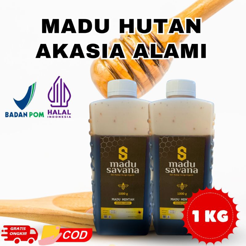 

Madu Murni Akasia Sumatra 1 Kg 100% Asli