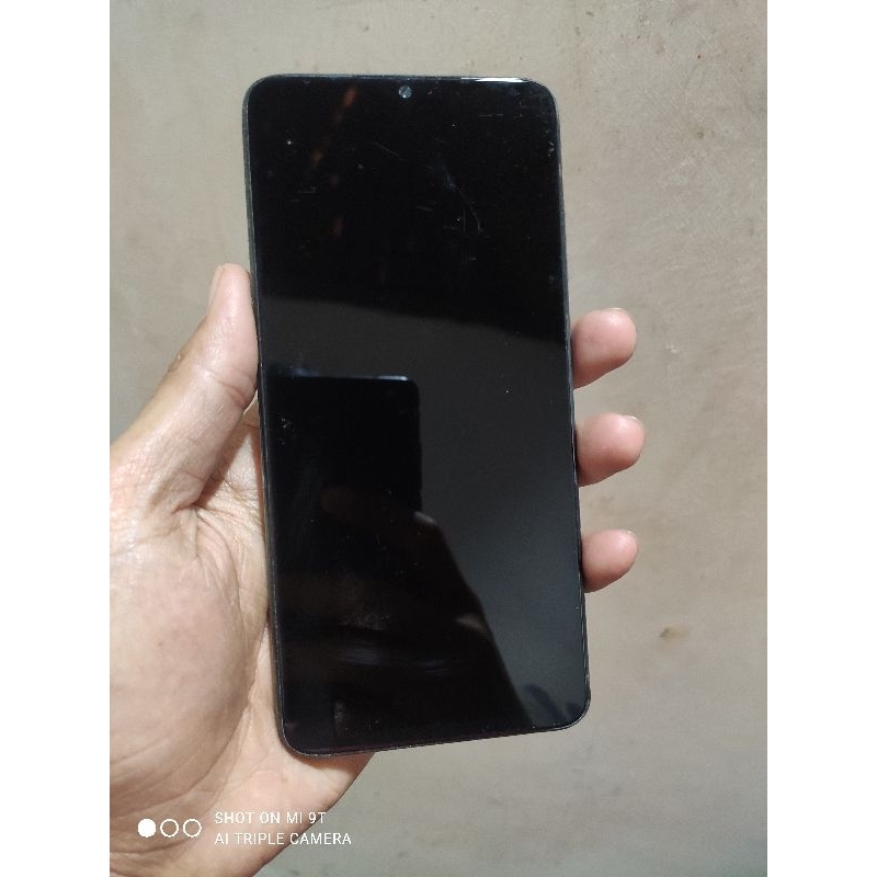 lcd redmi note 8 pro original copotan + frem