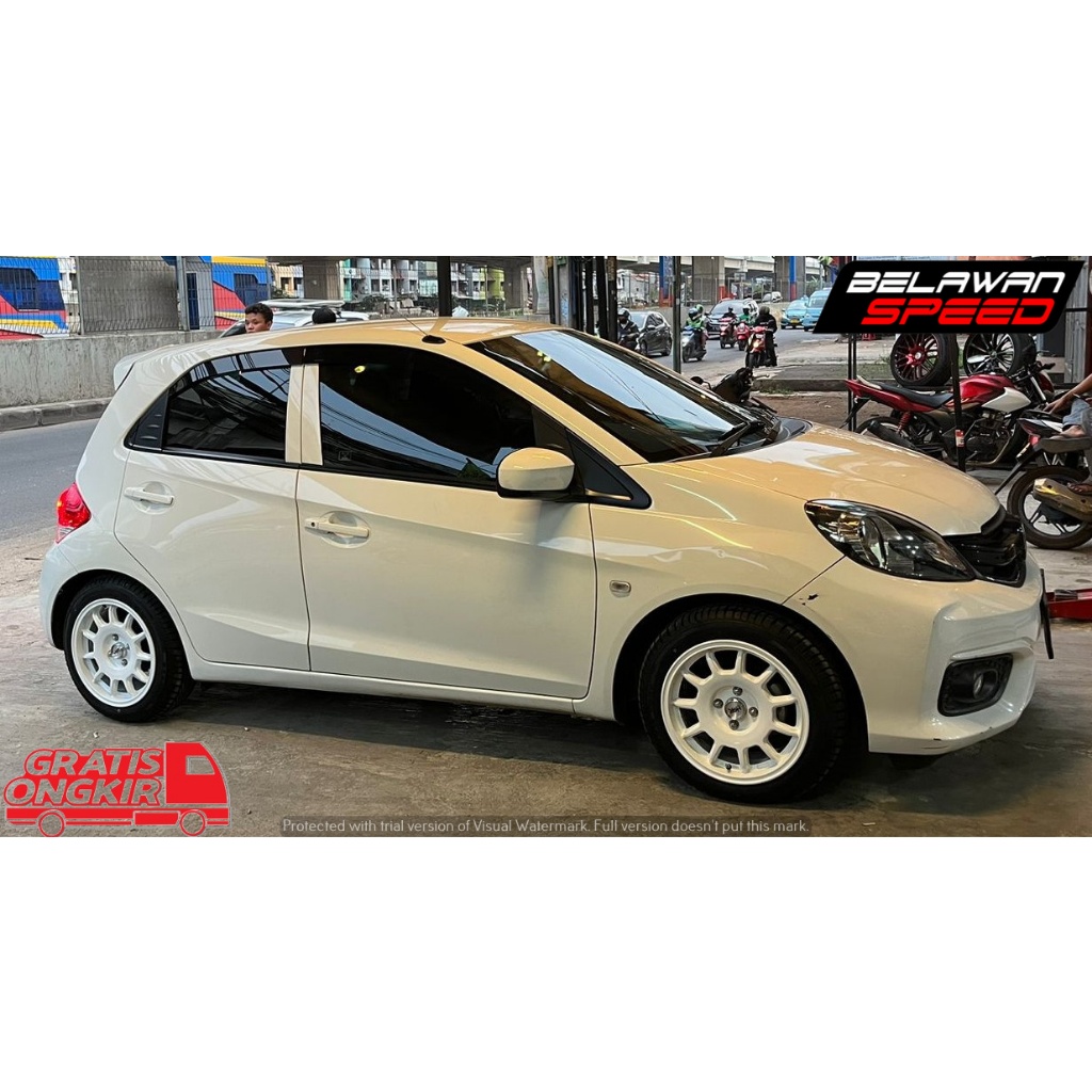 PAKETAN PELEK VELG MOBIL PLUS BAN RING 15 R15 HSR TOCHIGI PCD 4X100 UNTUK BRIO SIRION CALYA VIOS JAZ