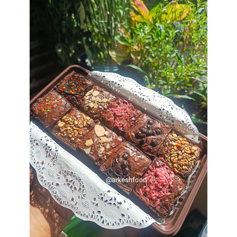 

Brownies fudgy panggang nyoklat banget