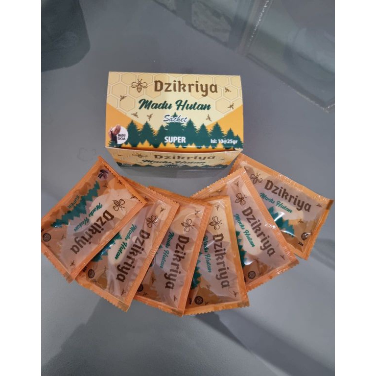 

[♔ R83➢] Madu Dzikriya Madu Hutan Madu Herbal Madu Sarang Madu Sachet [280]