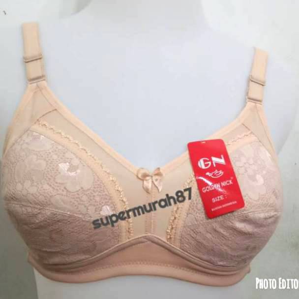 Rekomendasi.. TERLARIS!!! BH GOLDEN NICK K381 / bh golden nick burkat / golden nick / bh tanpa busa