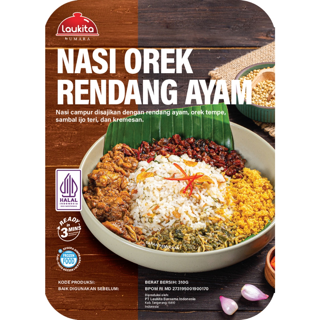 

NASI OREK RENDANG AYAM