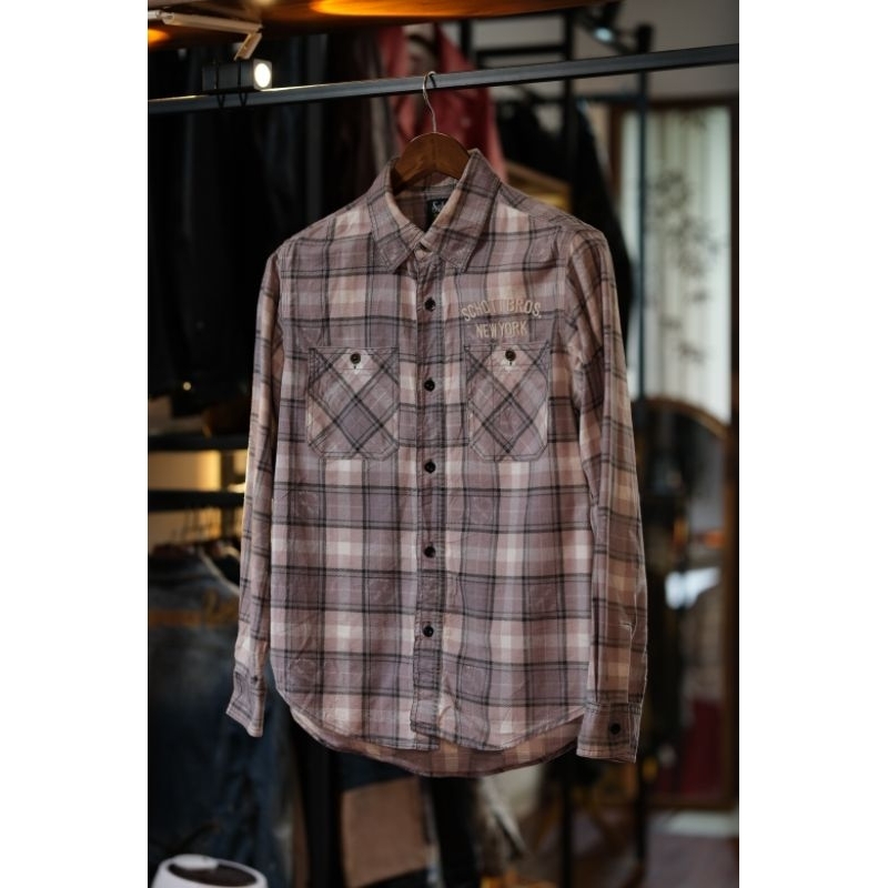 Schott Bros Flannel Shirt Original Made in USA