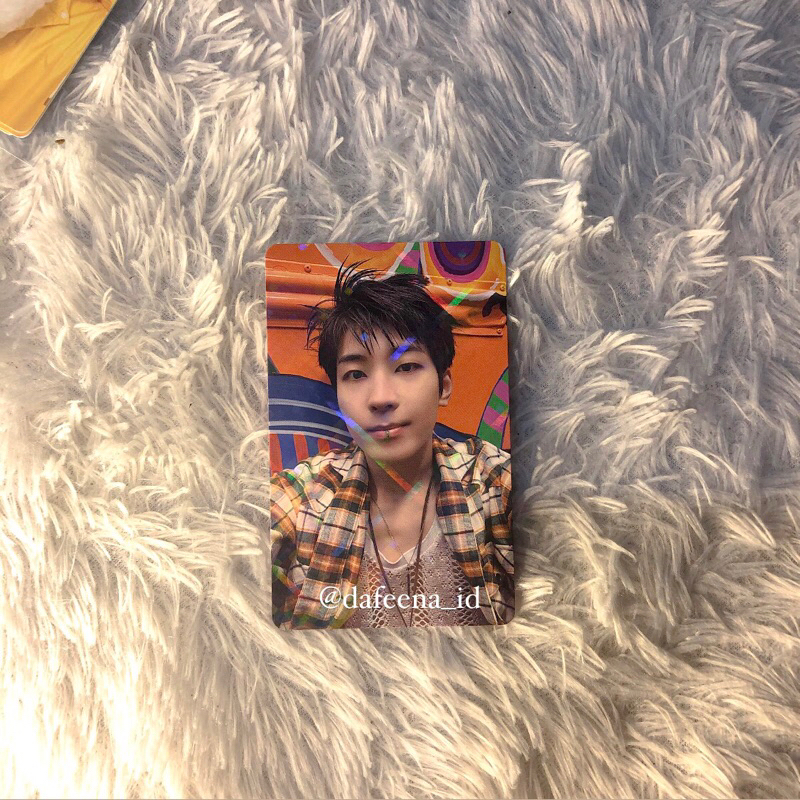 Photocard Wonwoo POB Carver Weverse Japan Heaven