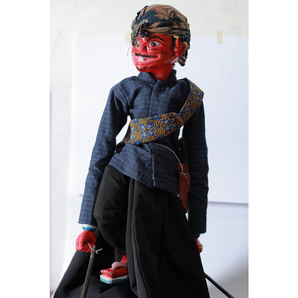 Wayang Golek Cepot/Astrajingga-Wayang Pajangan