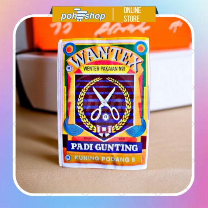 Wantex Cap Padi Gunting 5 Kuning Podang