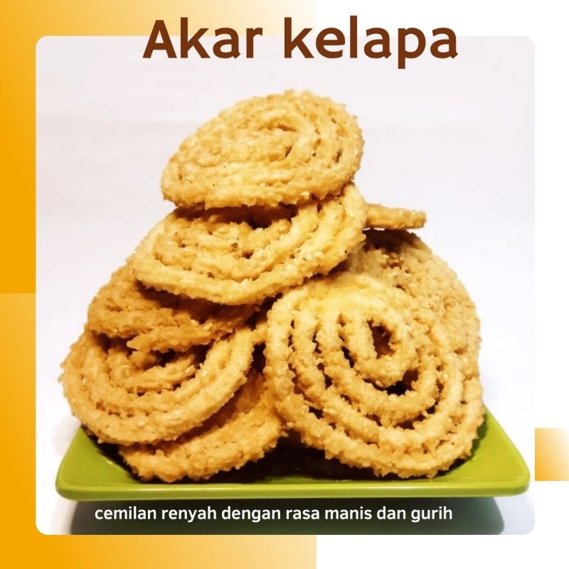 

Akar kelapa/coconut roots/cemilan enak manis dan gurih