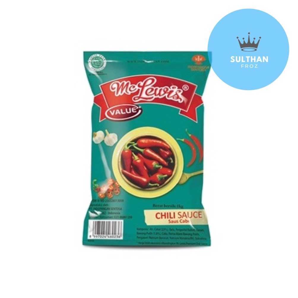 

[♛M3$] MC LEWIS SAUS CABE VALUE 1 KG Baru Restok