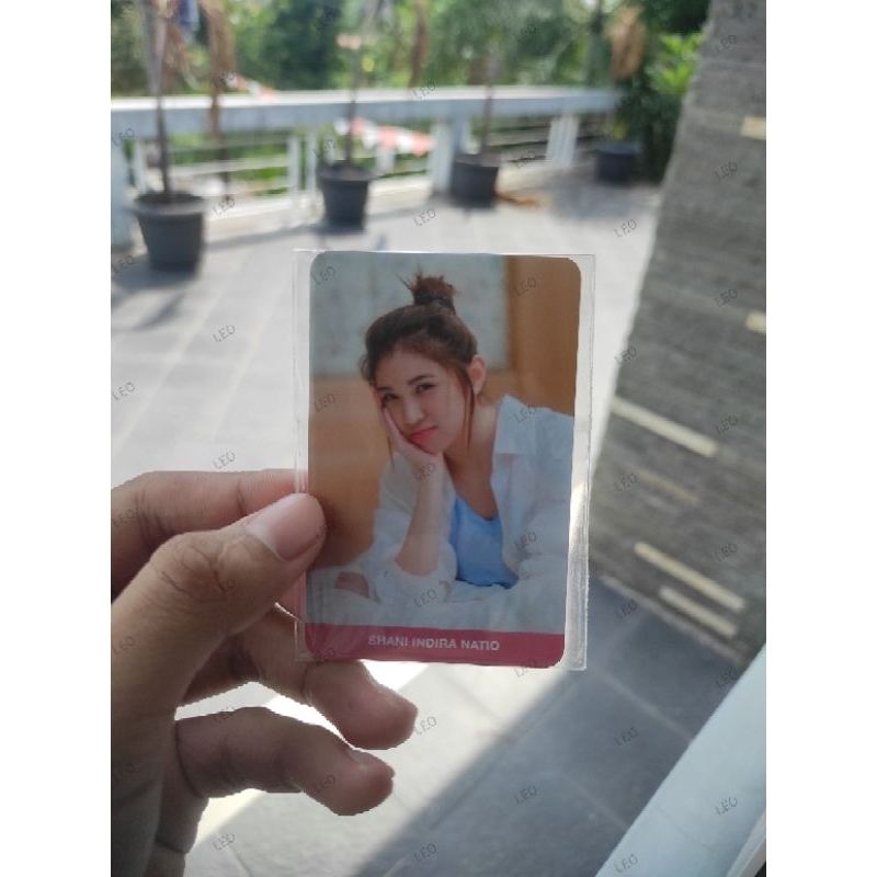 Photocard official JKT48 Morning Call Shani