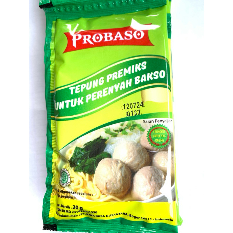 

Probaso Perenyah Bakso 20 Gram ( isi 10 bks )