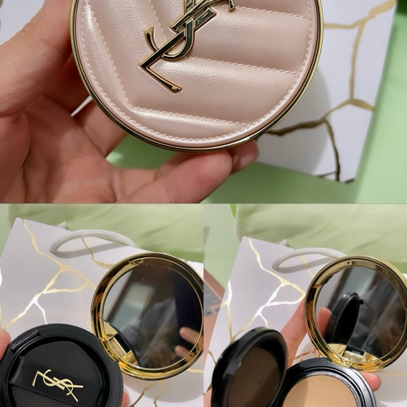 PRELOVED YSL GLOW MESH CUSHION FOUNDATION SHADE B30