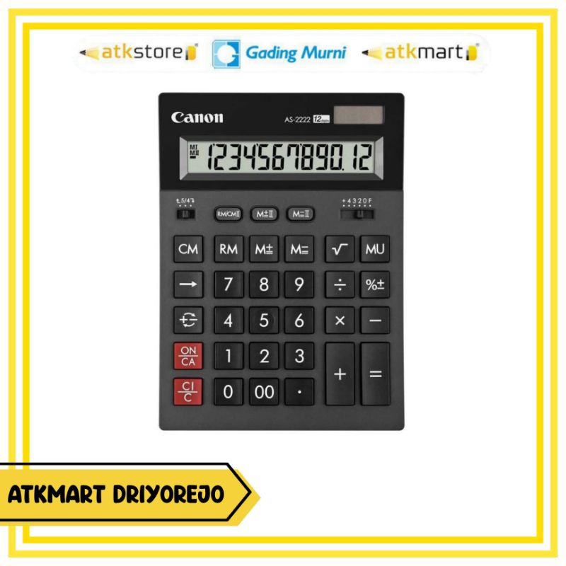 

CANON CALCULATOR AS-2222 HB - KALKULATOR