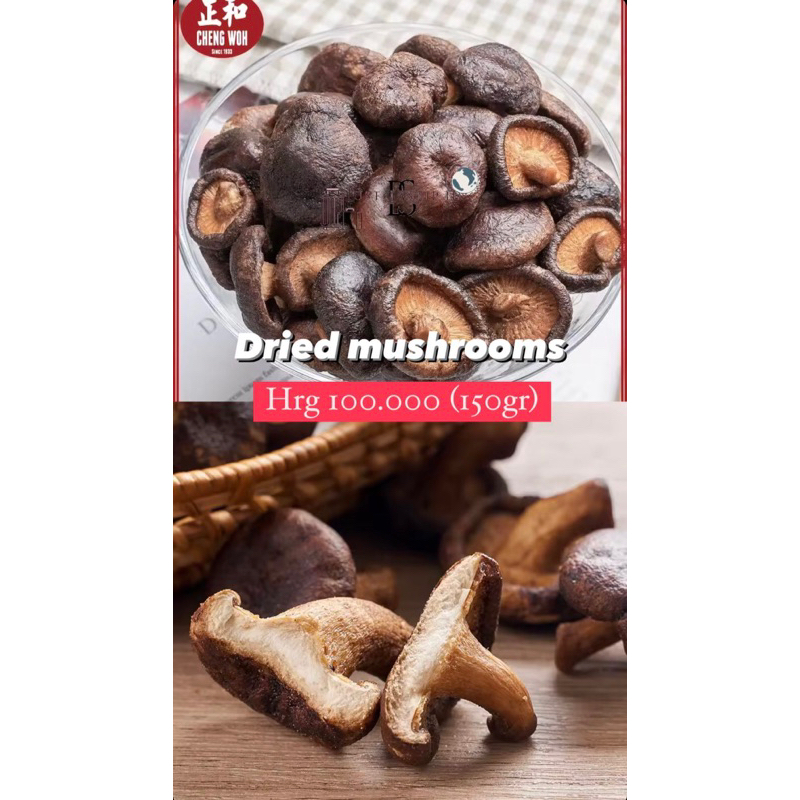 

Dried Mushrooms Cheng Woh (PO PENANG)