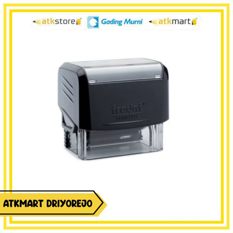 

STEMPEL TRODAT PRINTY PRAKTIS TYPE 3911 5 X 3 CM TULISAN ORIGINAL TINTA AWET