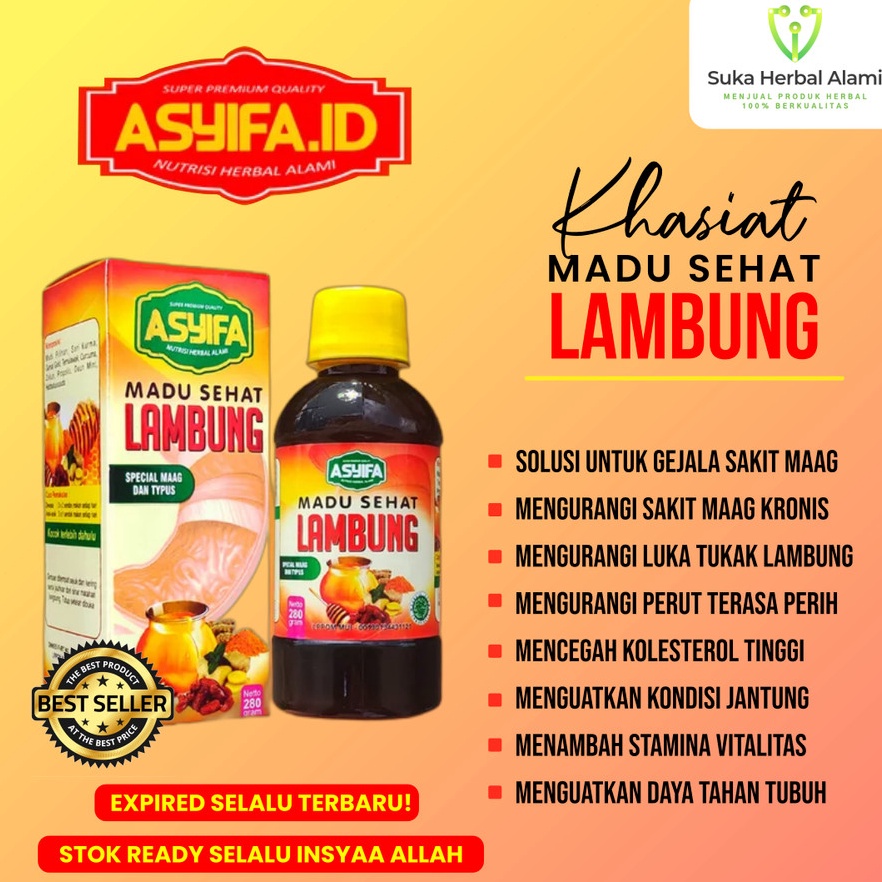 

T3rl@ku. MADU SEHAT LAMBUNG ASYIFA ORIGINAL 100% Langsung Order Gan