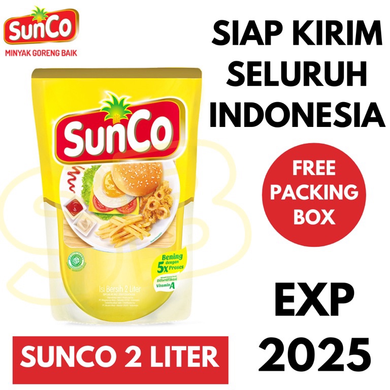 

[✺K68➢] (Semarang) Minyak Goreng SunCo 2 LT Potongan