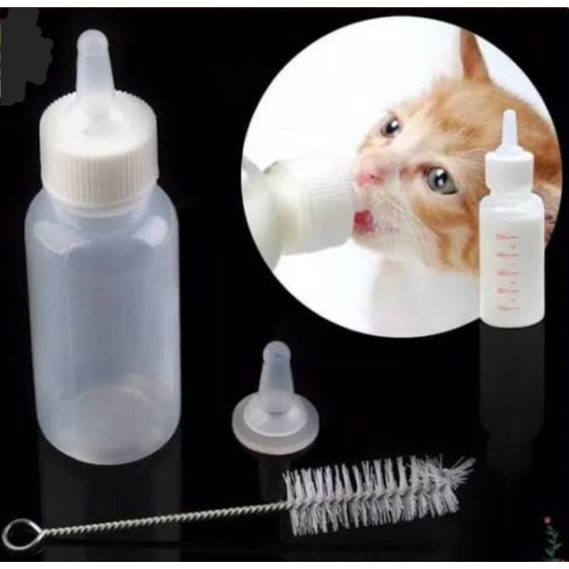 Botol Dot Kucing 50ml Dot Anak Kucing Minum Botol Dot Anjing Kucing