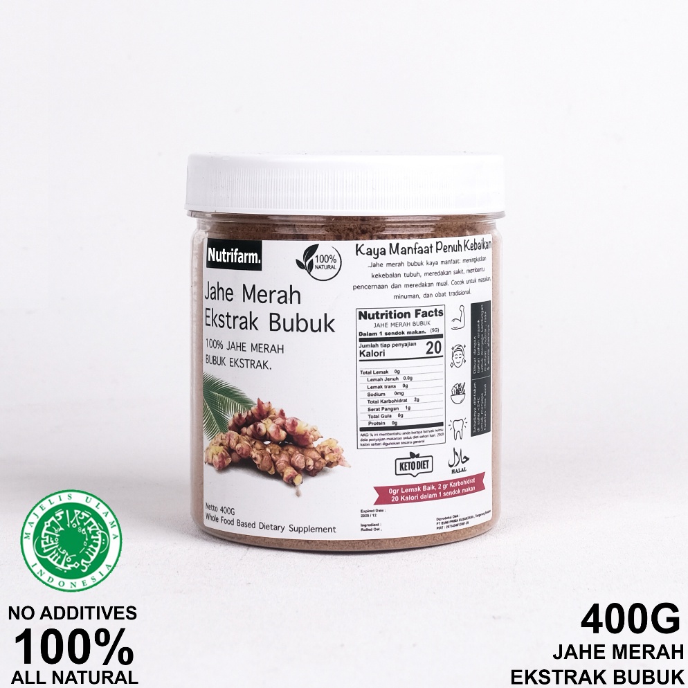 

[♾️S12/] JAHE MERAH BUBUK AMH SEGAR 400G 1KG BUBUK ASLI 100% TANPA CAMPURAN KERING INAYAH RATU LEBAH AMANAH MURNI TANPA GULA ASLI CANGKIR MAS / RED GINGER POWDER DRINK EXTRACT EKSTRAK Super Murah