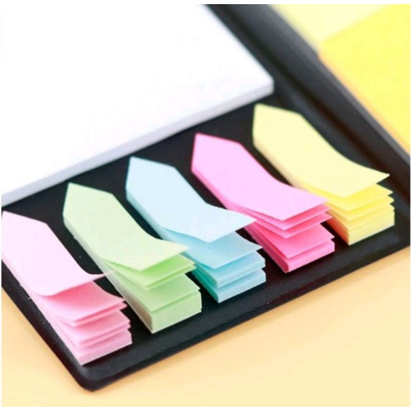 

Sticky notes kombinasi white leather