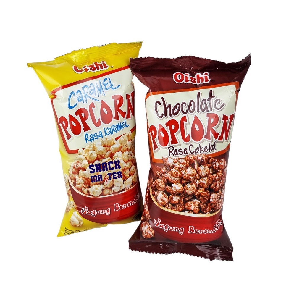 

H00DZ Oishi Popcorn Caramel Mini - Netto 11 gr Ready Stock O～)