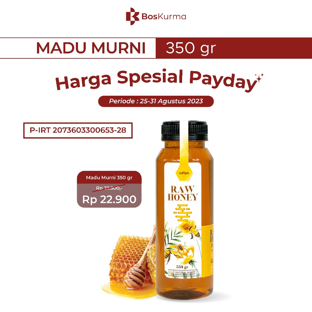 

[♾️J7<] Madu Murni Safiya Herbal Premium 350 Gram Madu Safiya Product Termurah