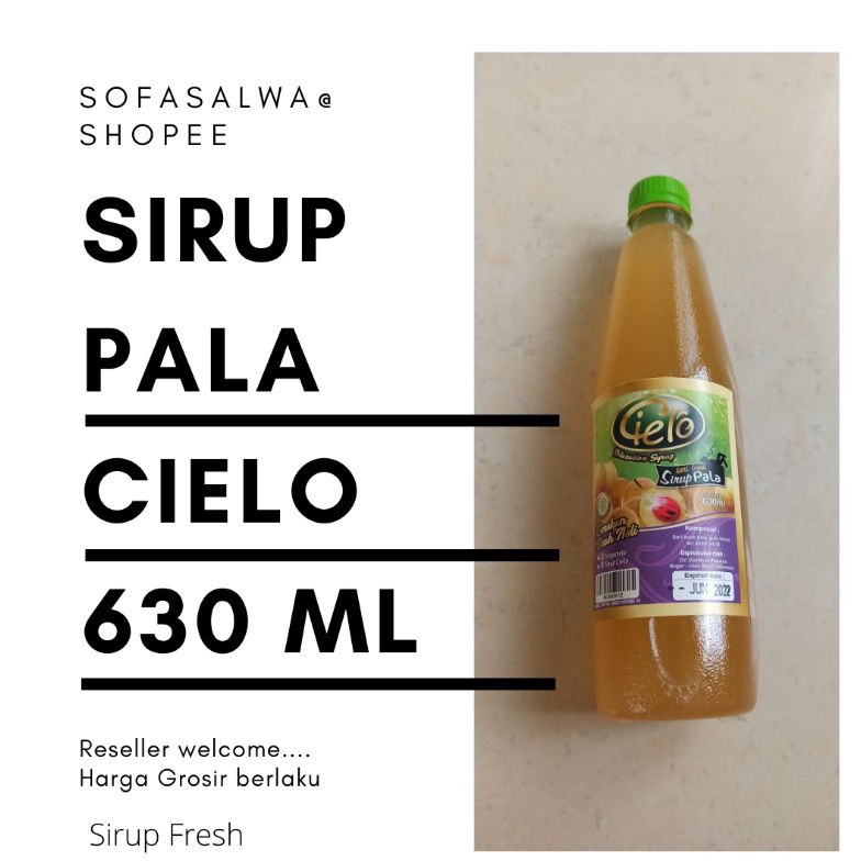 

[☂S56➤] Sirup Pala Cielo 630ml ( Packing) Recomended