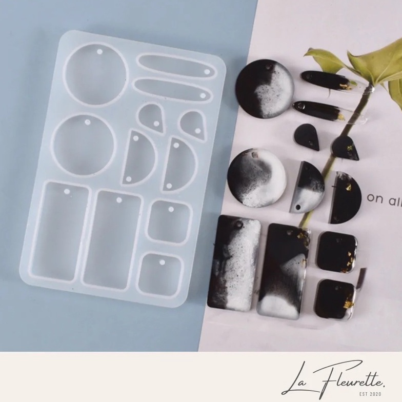 

[۩B77➤] cetakan silikon liontin / cetakan resin anting / keychain resin mold / cetakan resin kalung / cetakan resin / silicone resin mold [296]