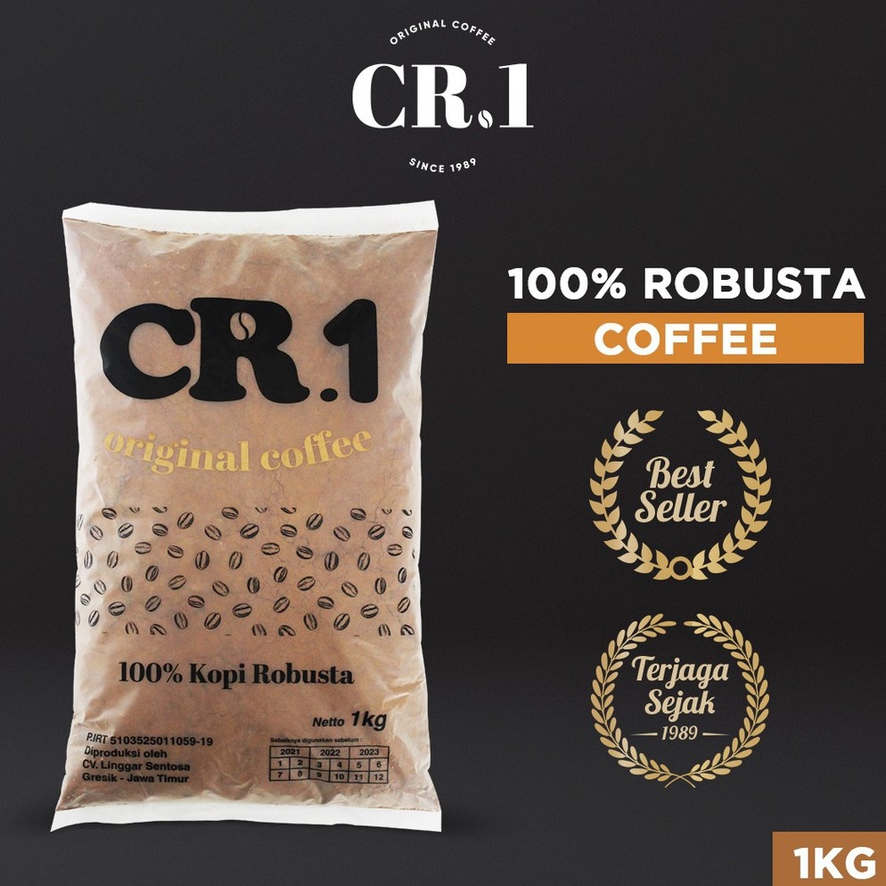 

Mur4h CR1 Coffee - Kopi Bubuk Cr1 Kemasan 1Kg Ayo Beli