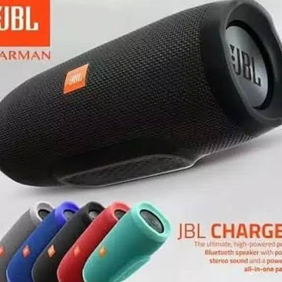 Harga Terendah di Pasaran SPEAKER Bluetooth Charge 3+ Poble Outdoor Power Bank Splashproof Music Box