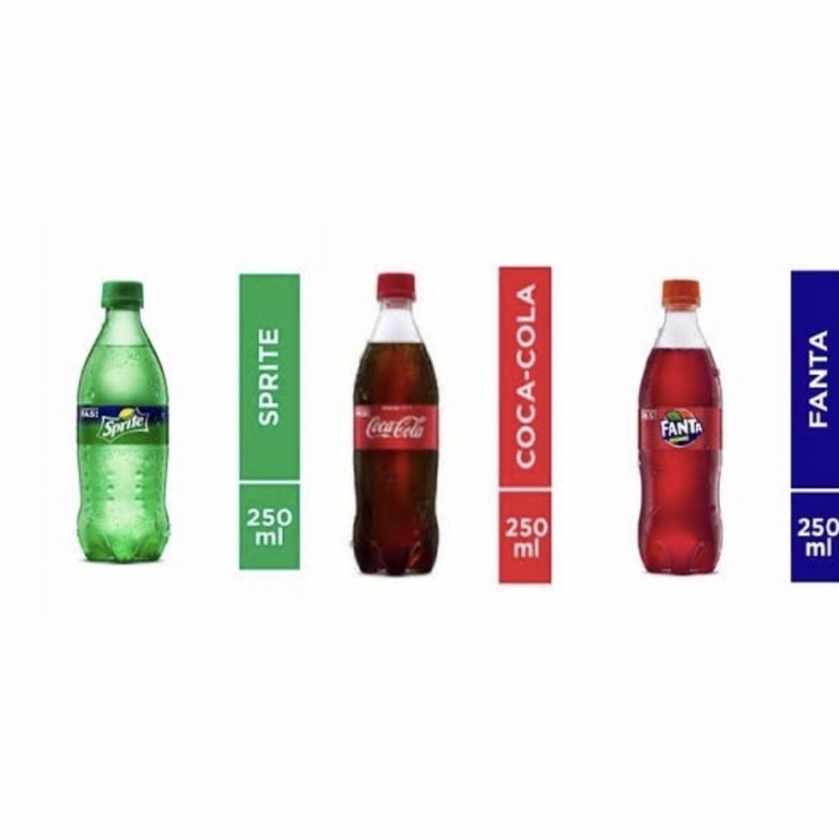 

P0GYA Sprite Coca-cola Fanta 250ml kecil Isi 12 Pcs Per KRAT DUS pyjbt